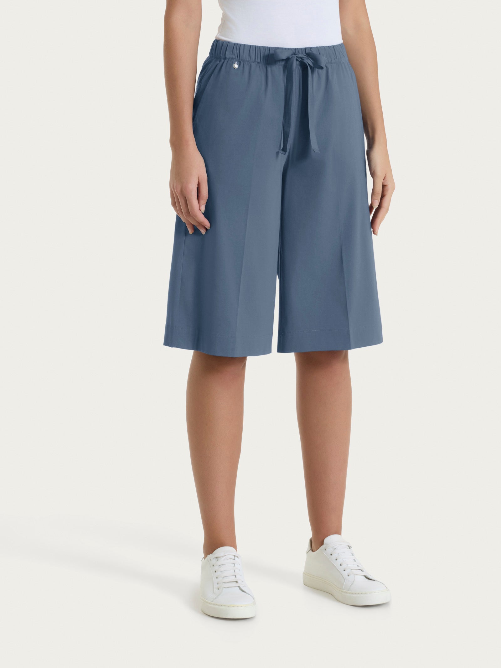 Ragno Super Fresh Bermuda Donna Cotone Turbulence Nero