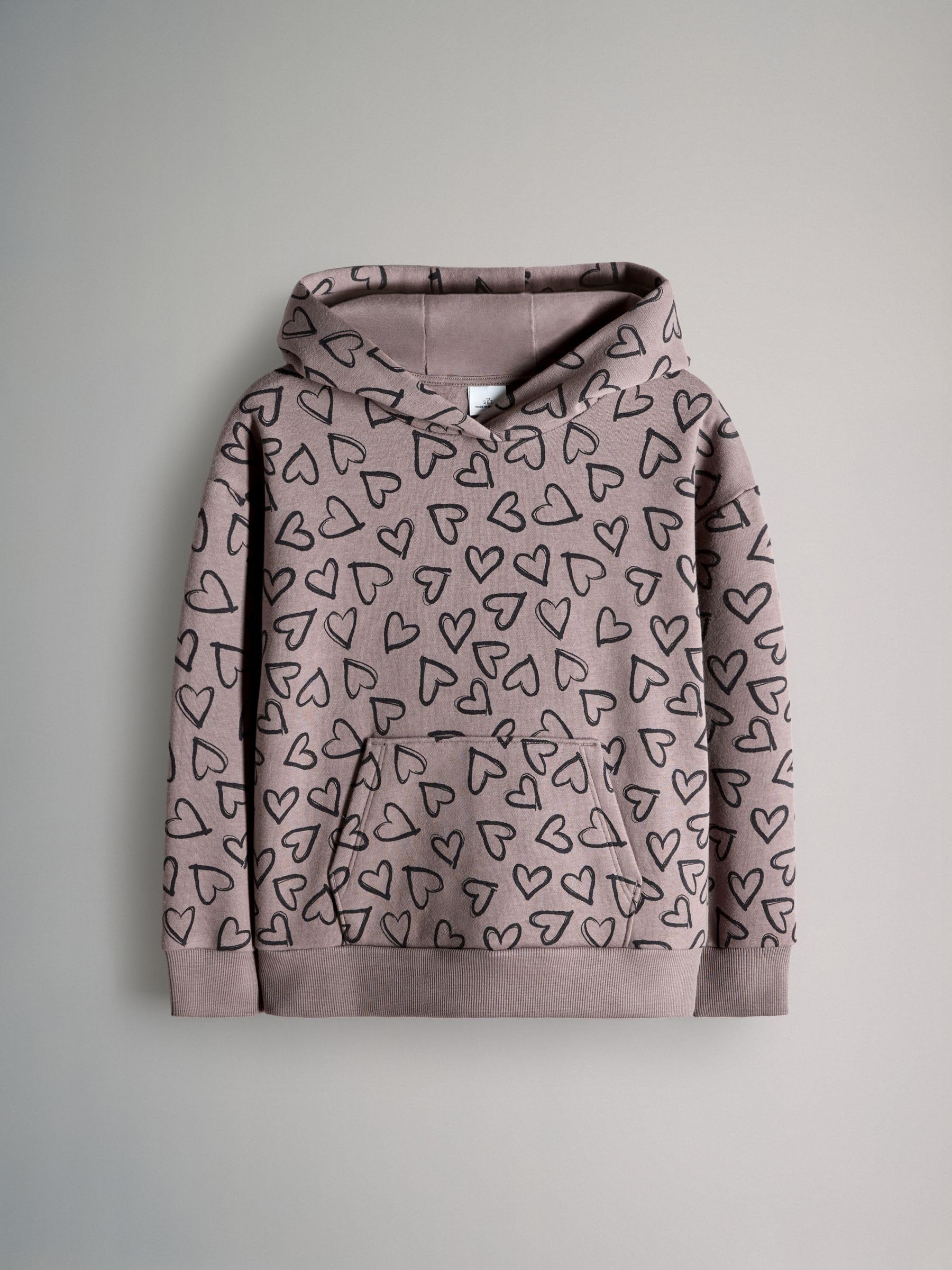 Next The Set 4 felpe cappuccio bambina oversize misto cotone