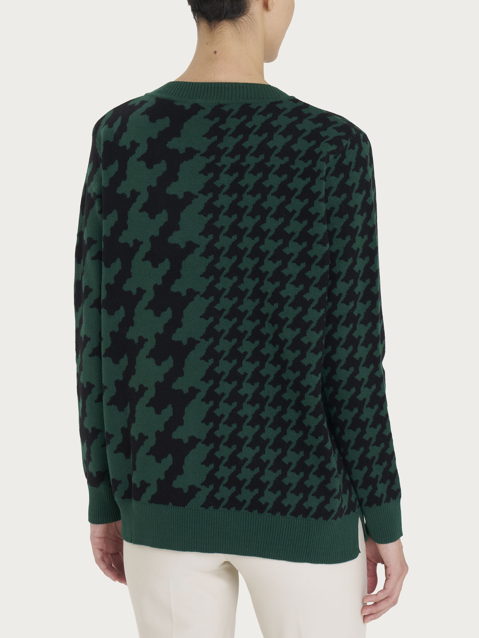 Ragno Winter Cotton Maglia Girocollo maglia Rain Forest cotone