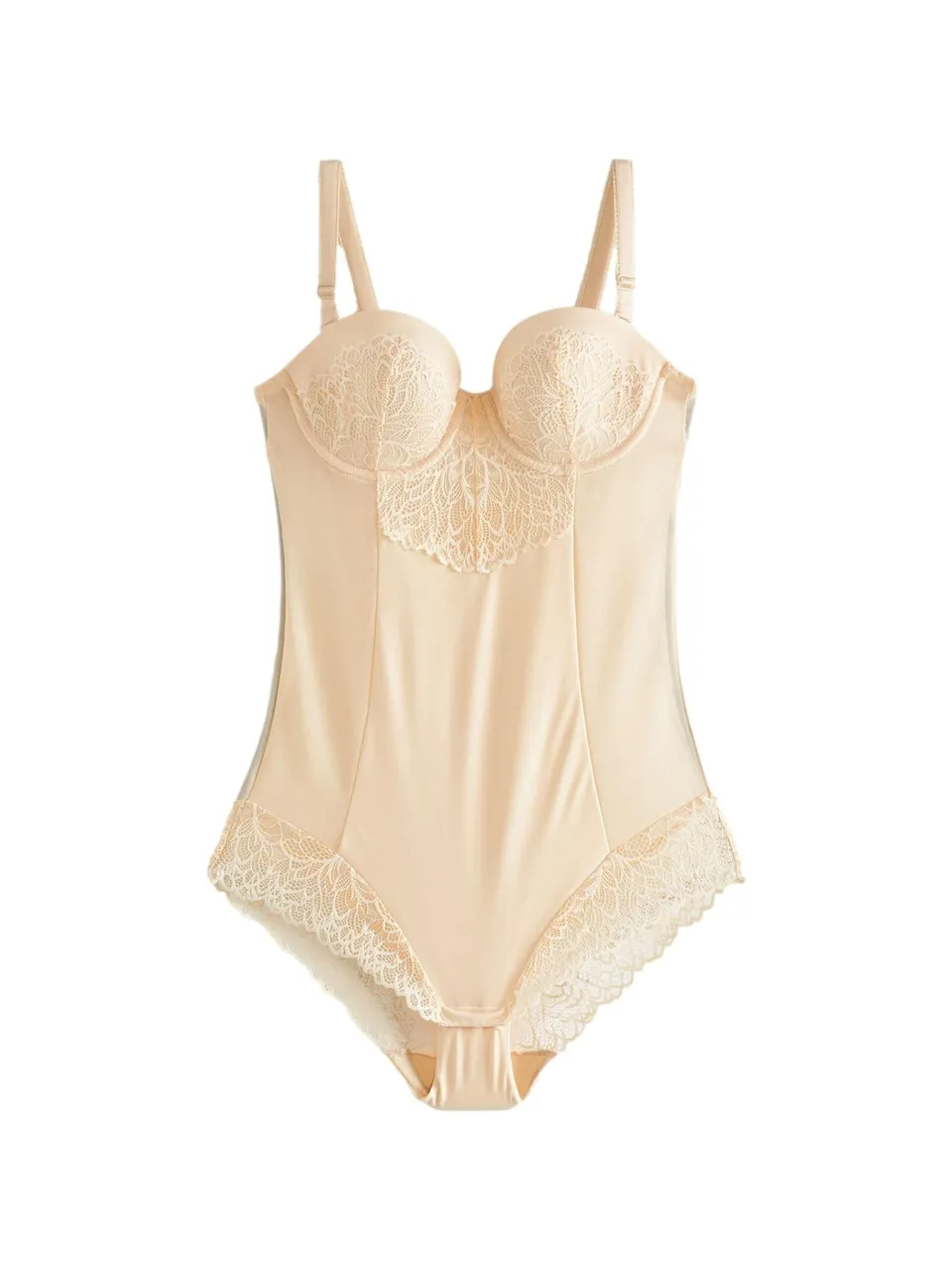 Next body donna modellante 85E pizzo pastel rose