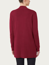 Ragno Four Seasons Cardigan lungo donna tibetan red tasche