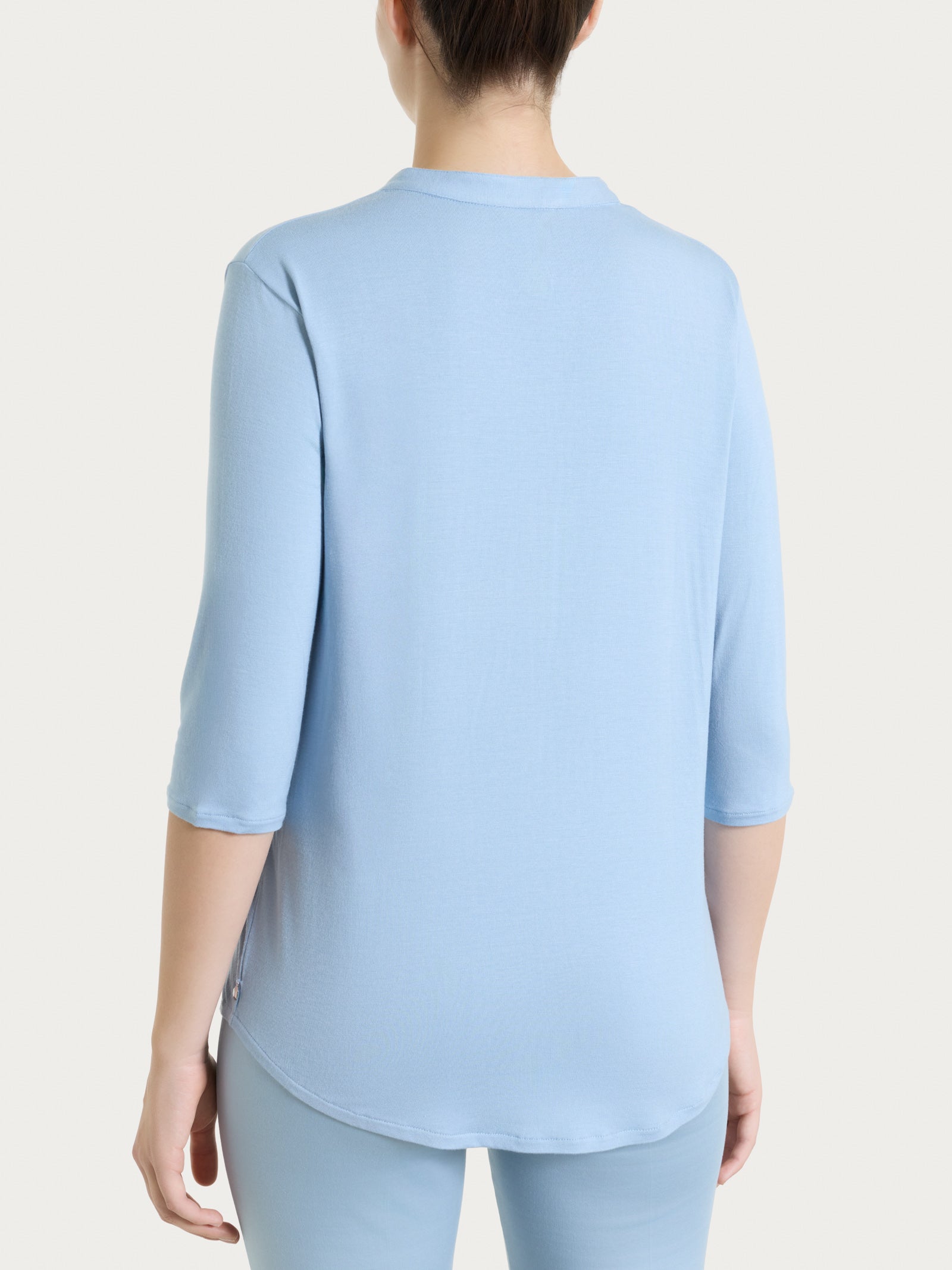 Ragno Viscosa Summer maglietta 3/4 dusty blue soft