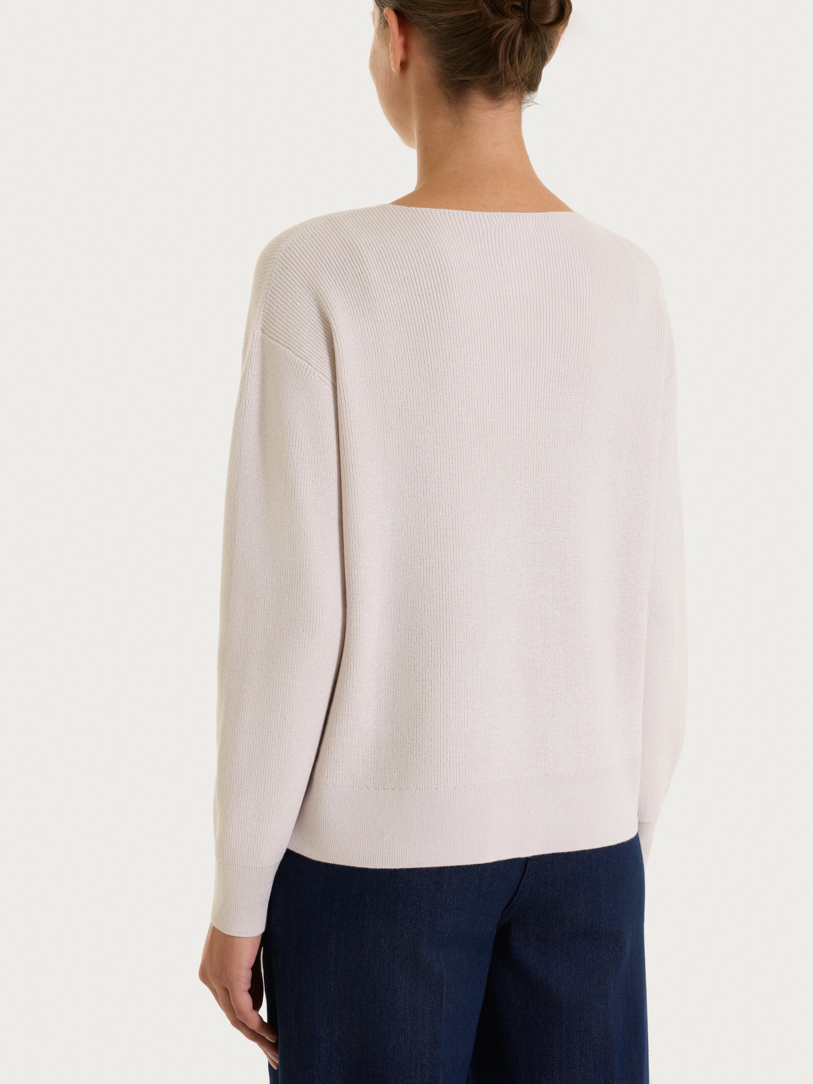 Ragno Four Seasons Girocollo maglia Lilac Ash viscosa