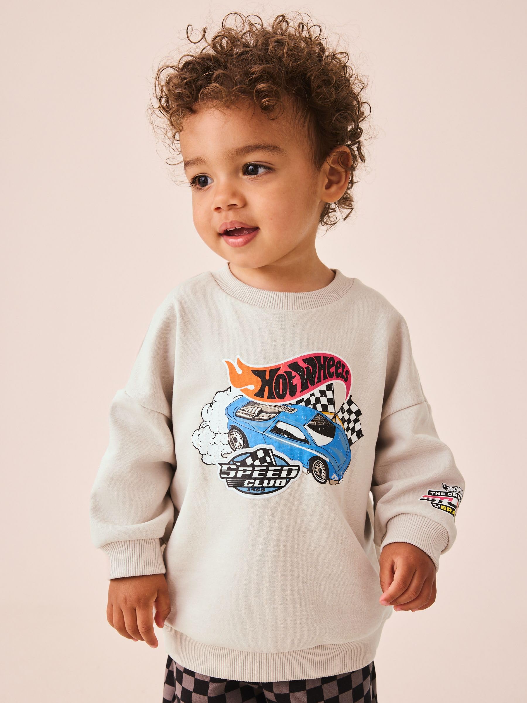 Geo Next Hot Wheels tuta bambino grigia 92-98 girocollo