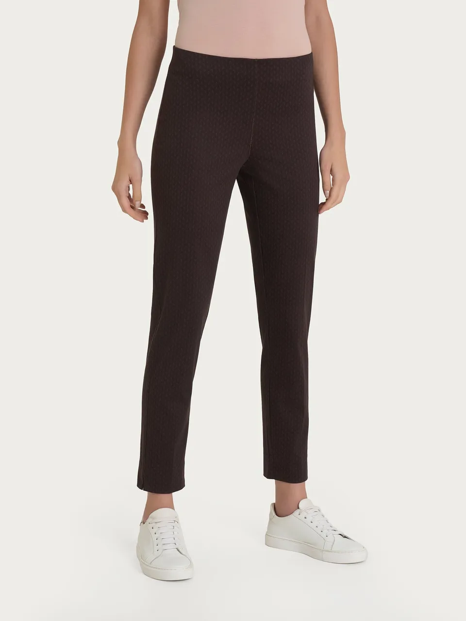 Ragno Satin Power The Cigarette Pantalone Capri Chocolate Torte