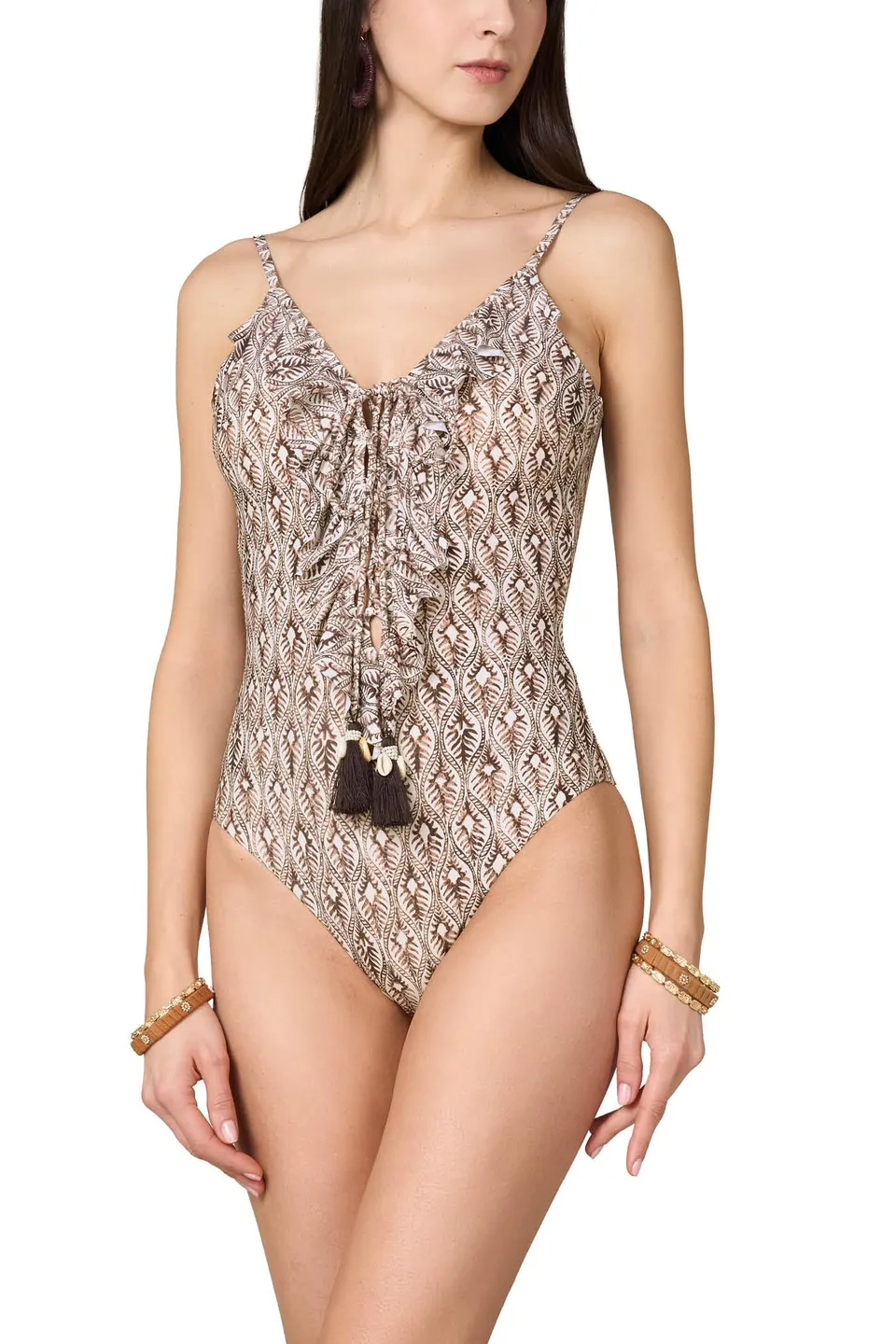 Goldenpoint Sauvage costume intero triangolo fantasia etnica