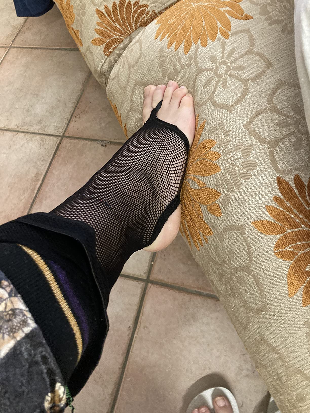 Goldenpoint Rete collant donna nero coprente