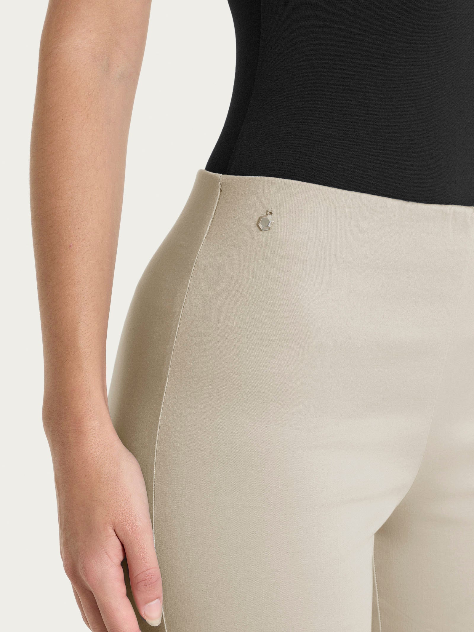 Ragno Satin Power pantalone capri marrone