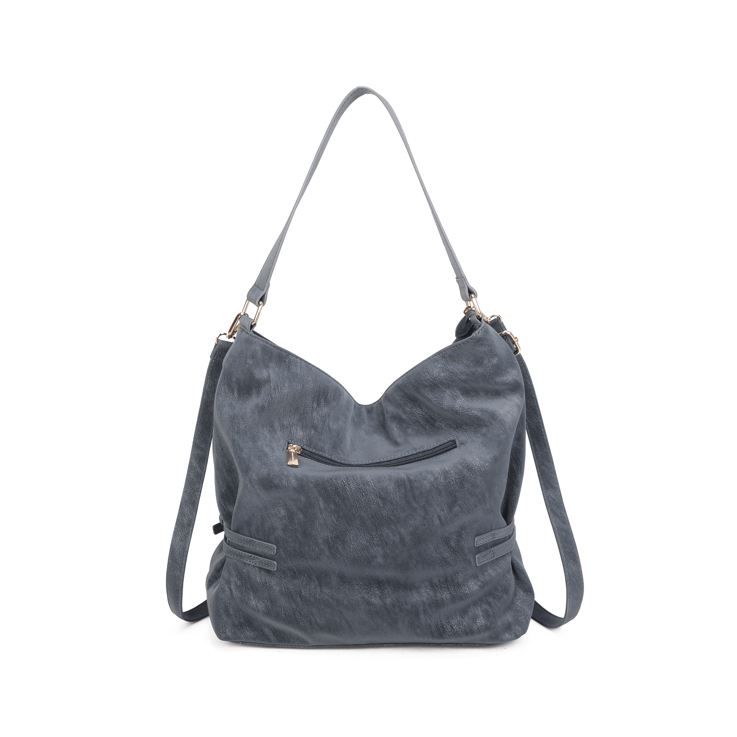 Maria Grazia Severi Hobo borsa a spalla scamosciata capiente