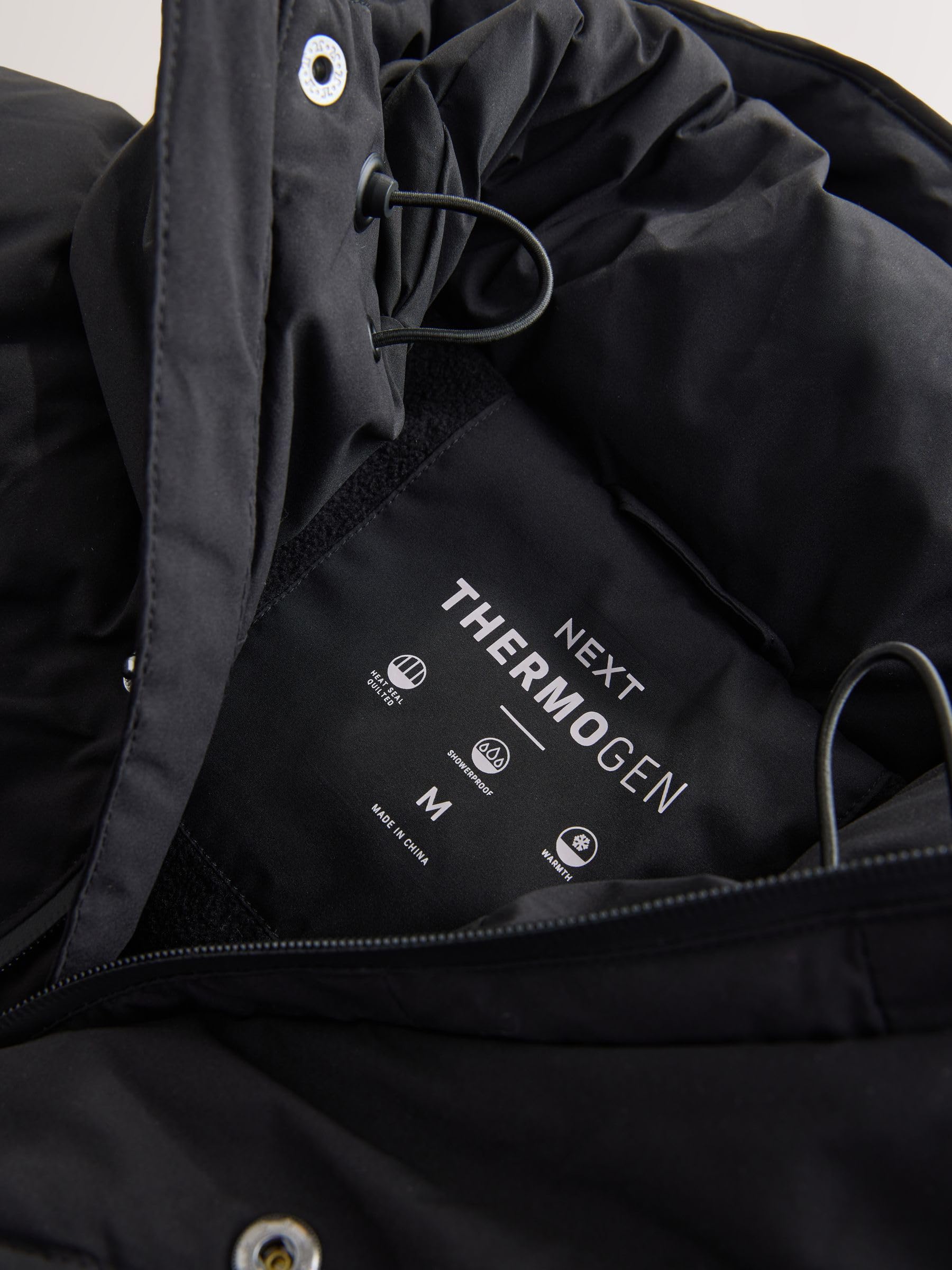 Next ThermoGen piumino lungo impermeabile uomo