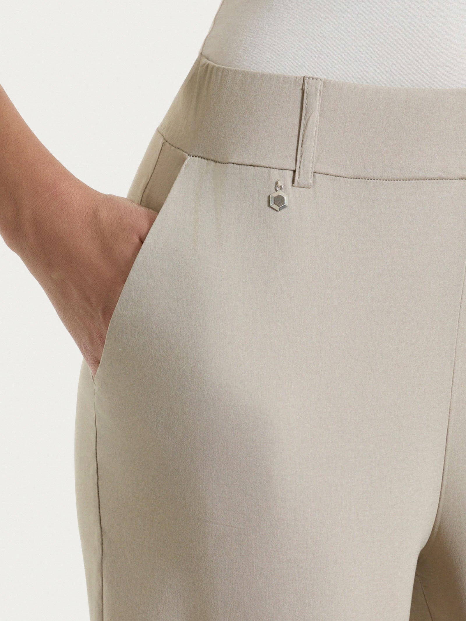 Ragno Super Fresh Pantalone ampio pantalone donna crockery cotone
