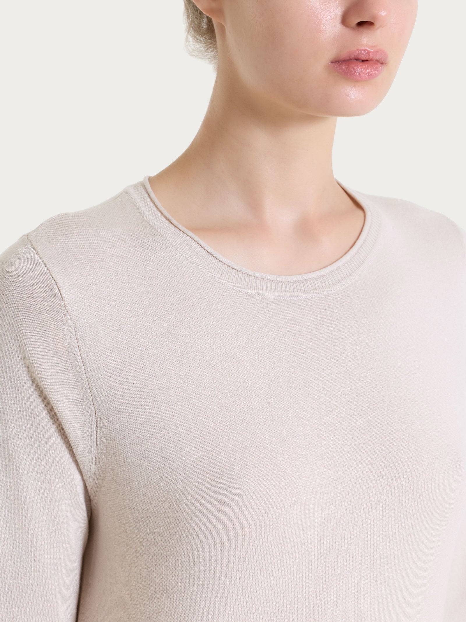 Ragno SL Maglia Girocollo 3/4 Champignon traspirante