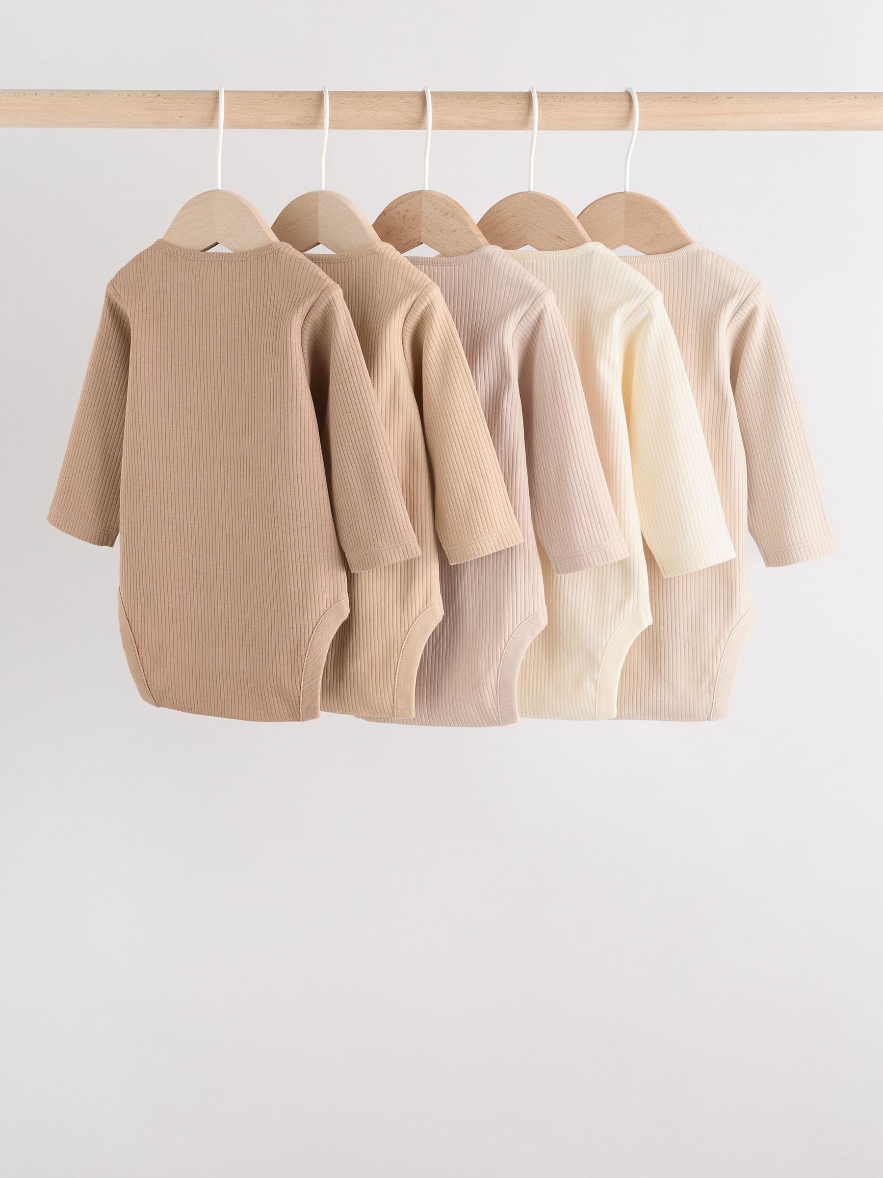 Geo Next Body Maniche Lunghe Neonato 5 Pezzi Cotone 80-86
