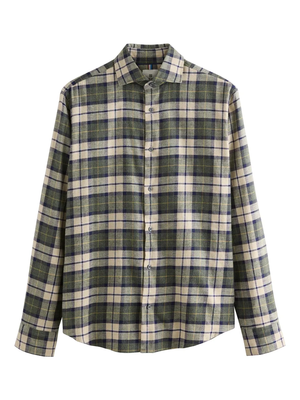 Next N. Premium camicia flanella spazzolata uomo