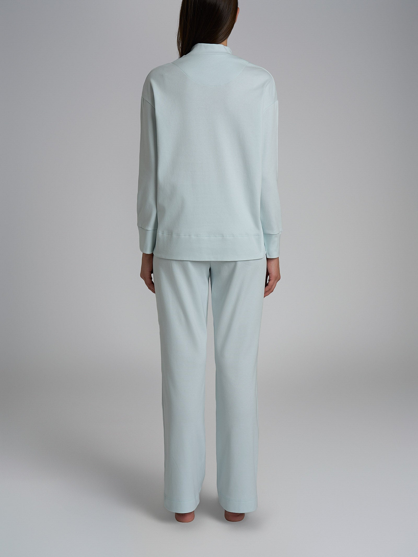 Ragno Jersey Cotone pigiama lungo lupetto wan blue