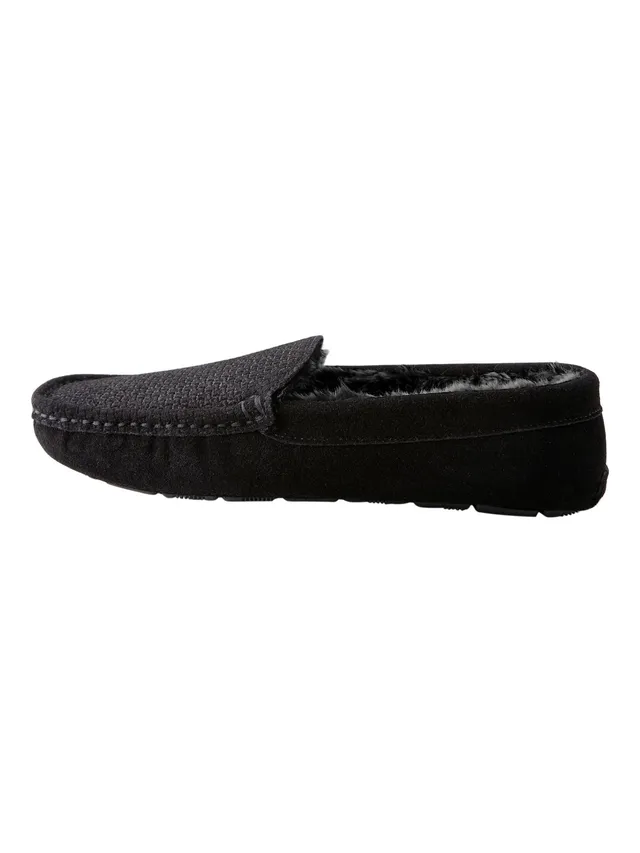 Next pantofole mocassino scamosciate uomo 42 EU fodera pelliccia