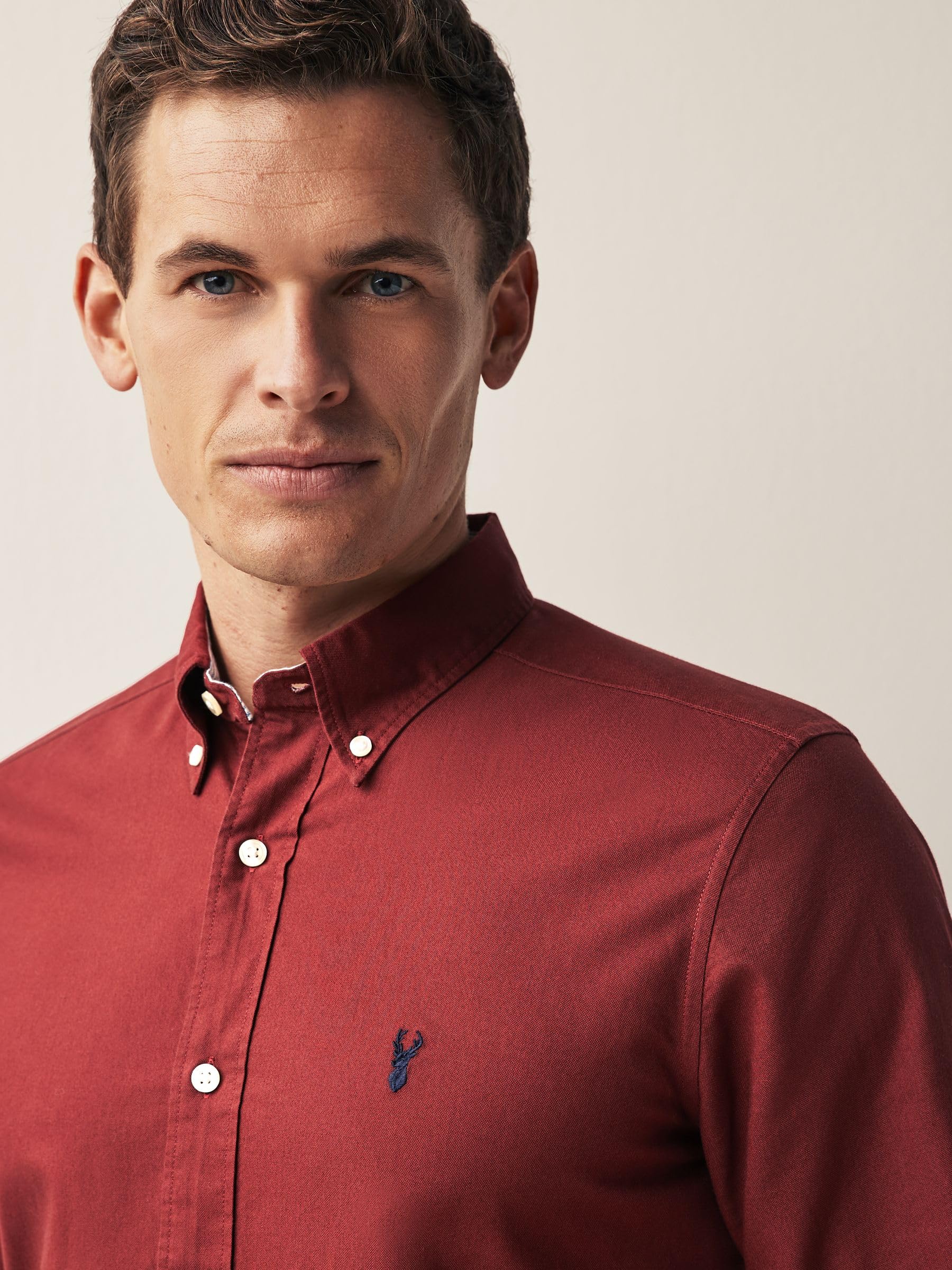 Next camicia oxford uomo maniche lunghe 3XL cotone button-down