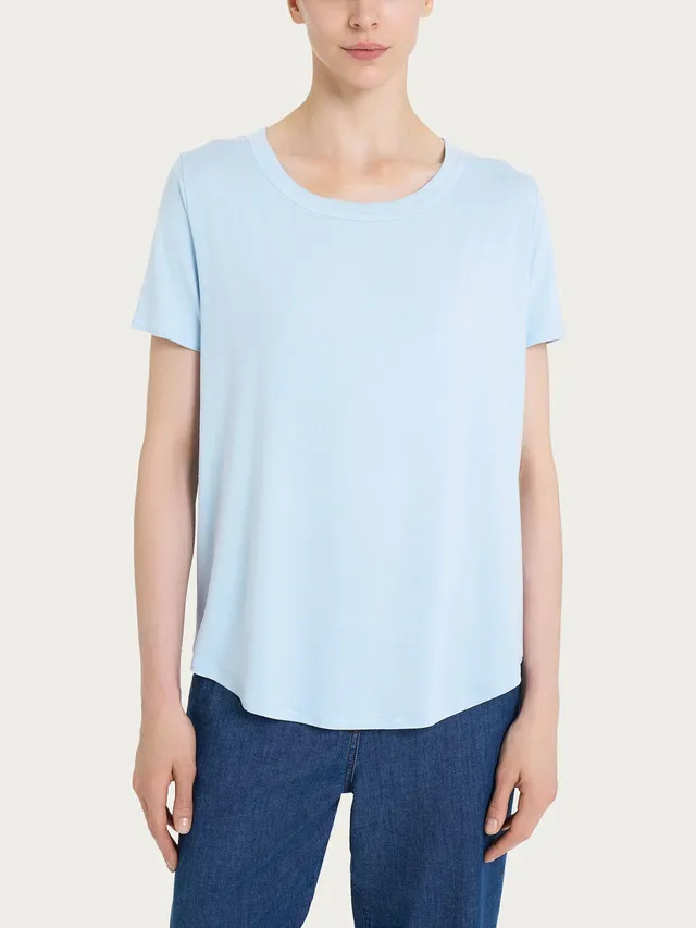 Ragno Viscosa Summer t-shirt maniche corte skyway morbida