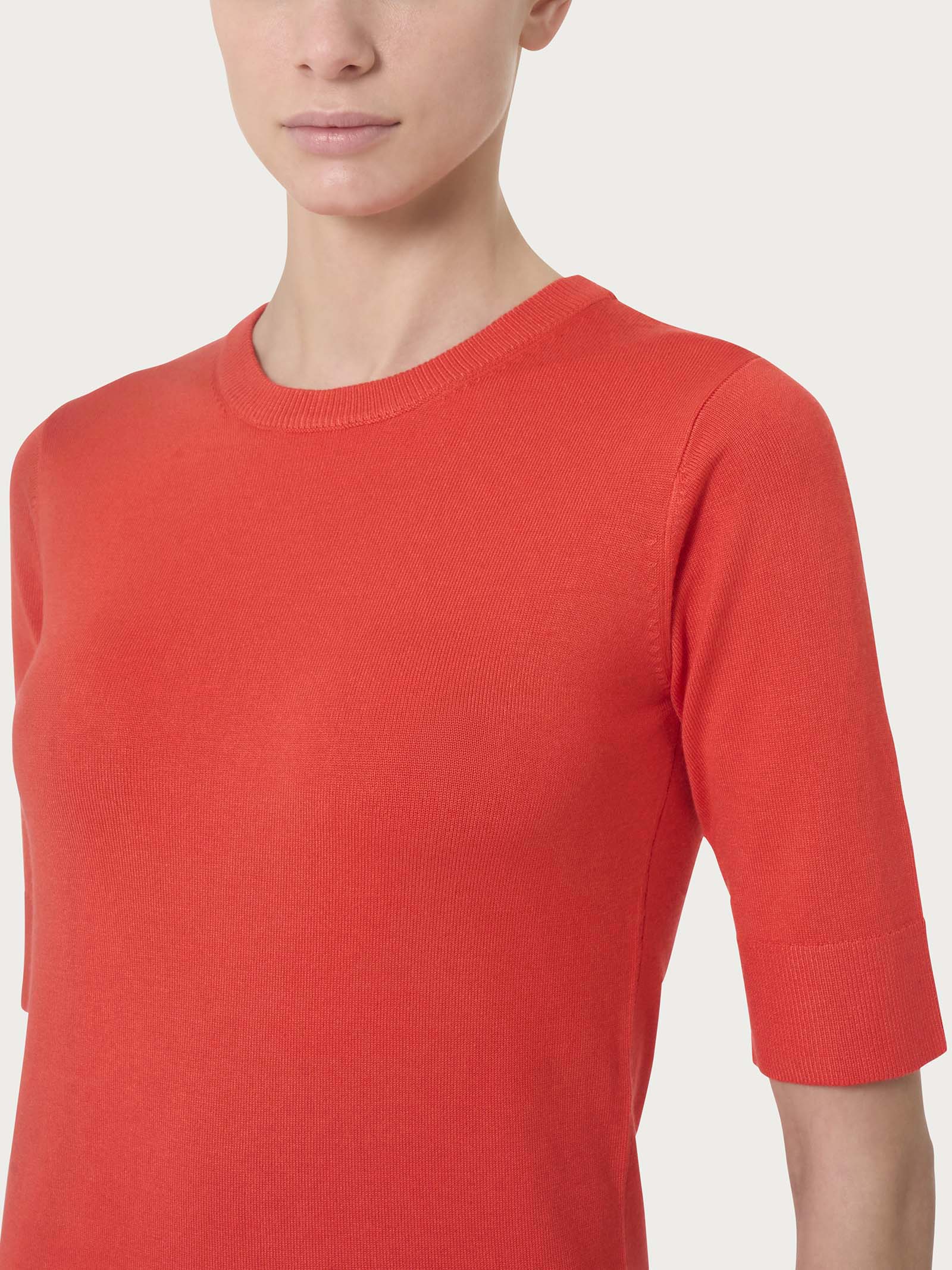 Ragno Four Seasons Girocollo maglia Cayenne manica corta