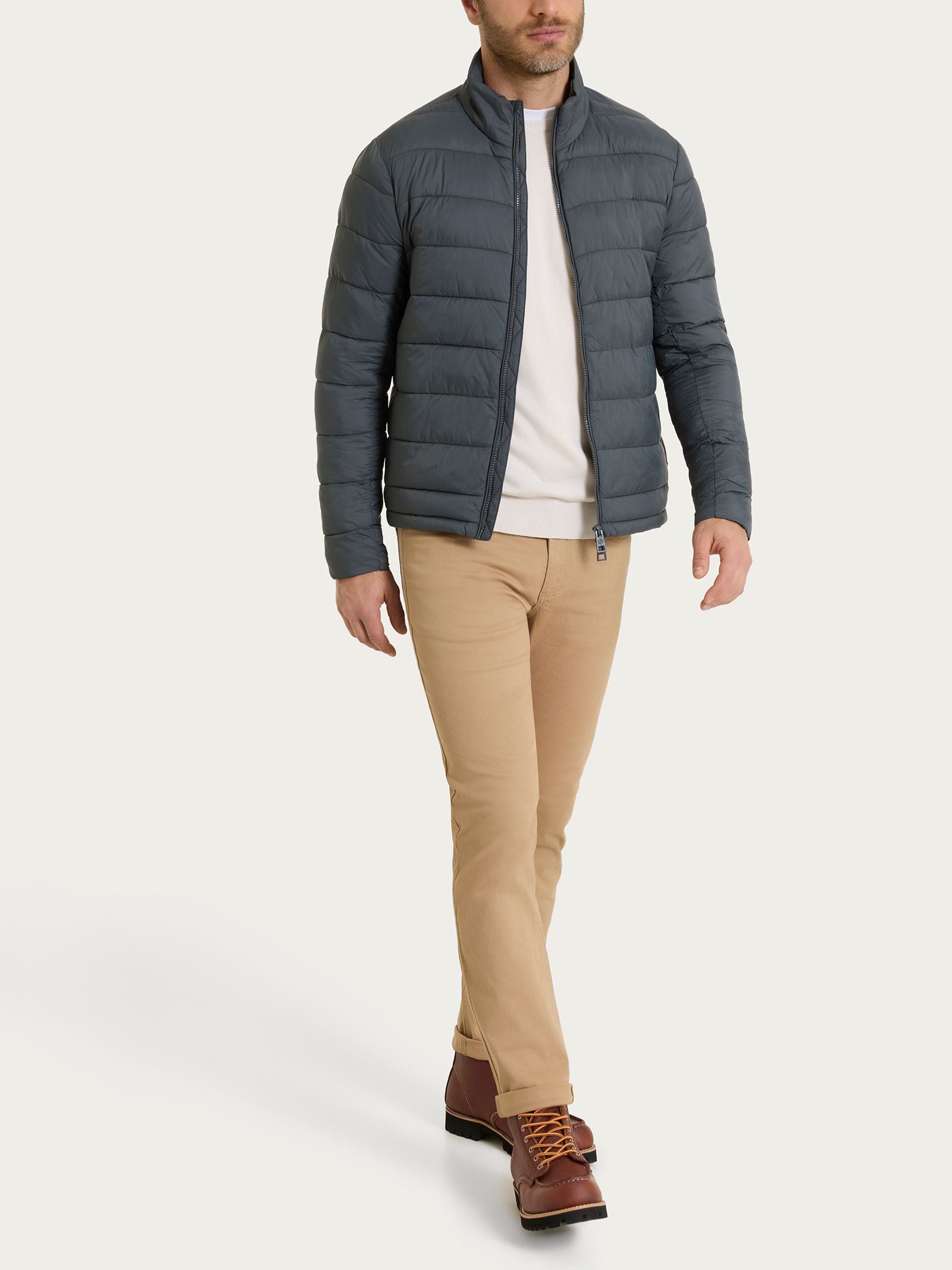 Ragno Vegan Down piumino corto Dark Shadow leggero