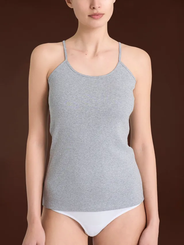 Ragno Thermo Cotton Top Caldo Cotone Argento Mel.