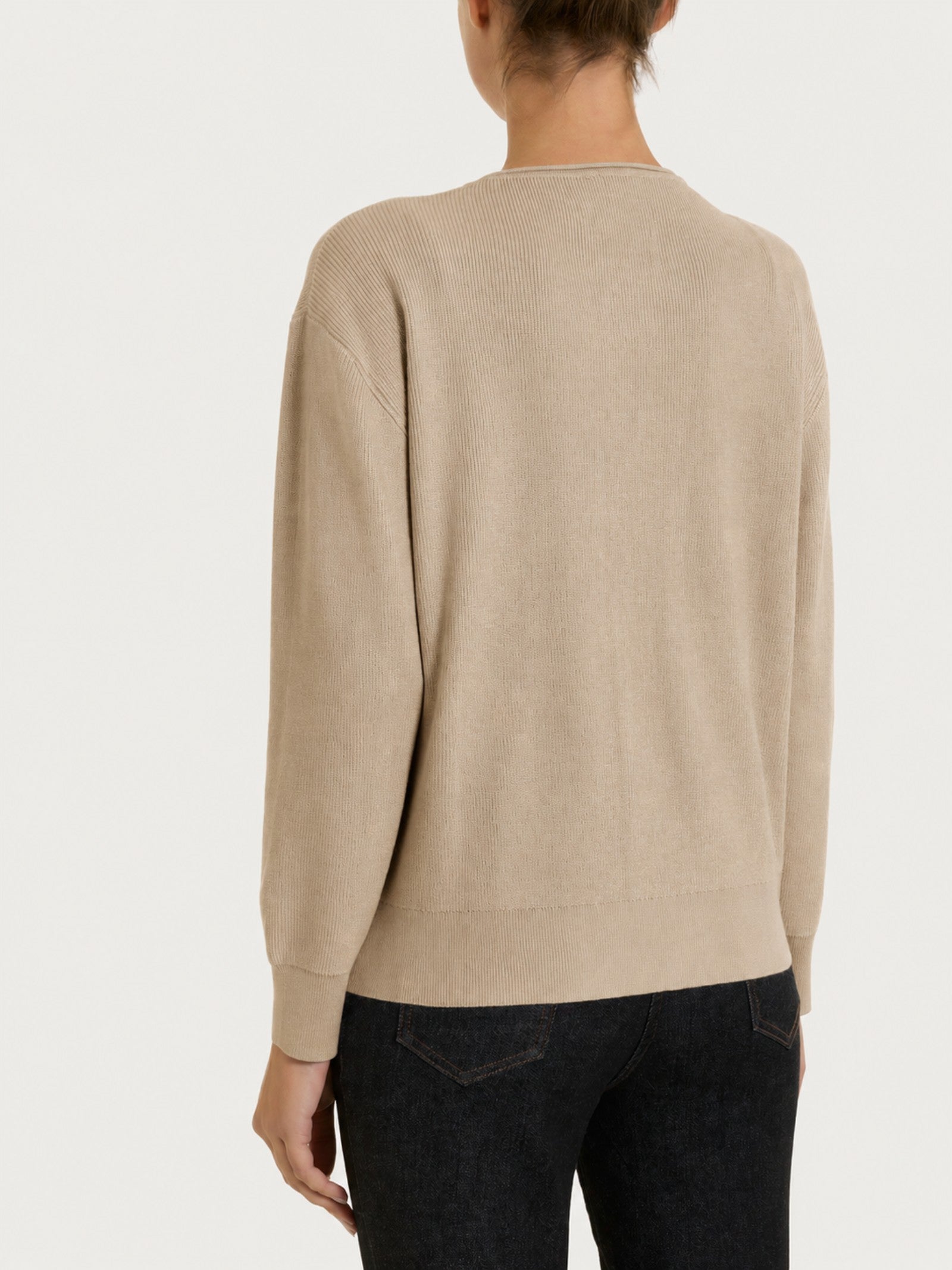 Ragno Four Seasons Cardigan Donna Glace Punto Perla