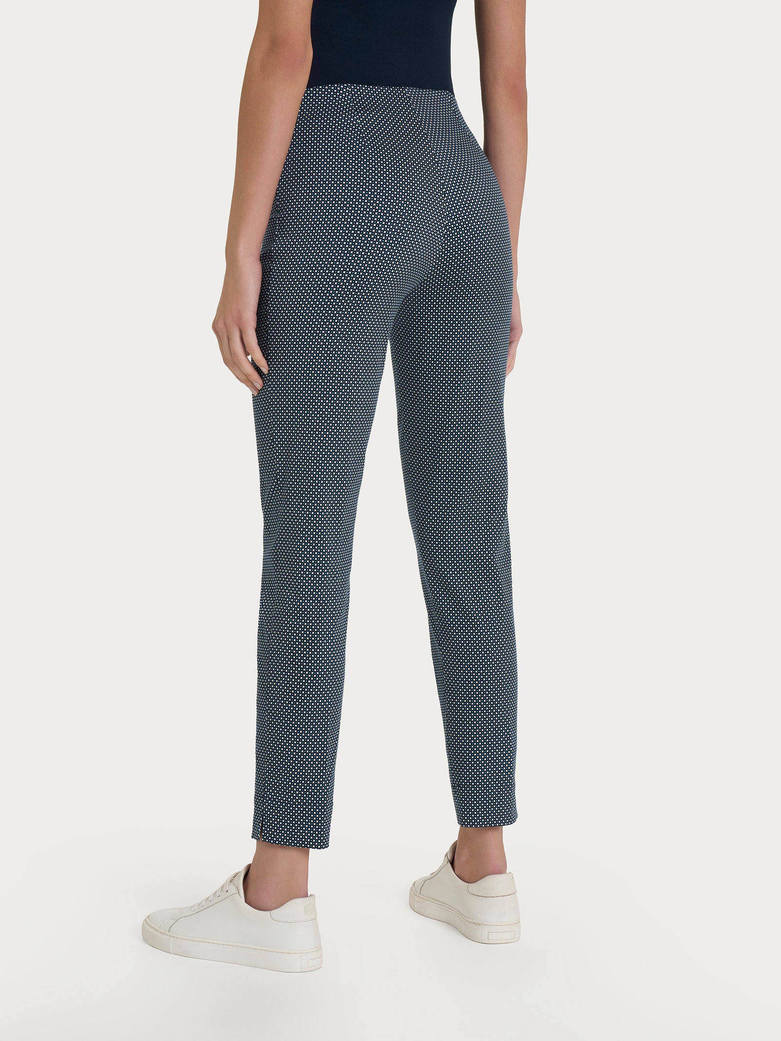 Ragno Satin Power The Cigarette pantalone capri dawn blue