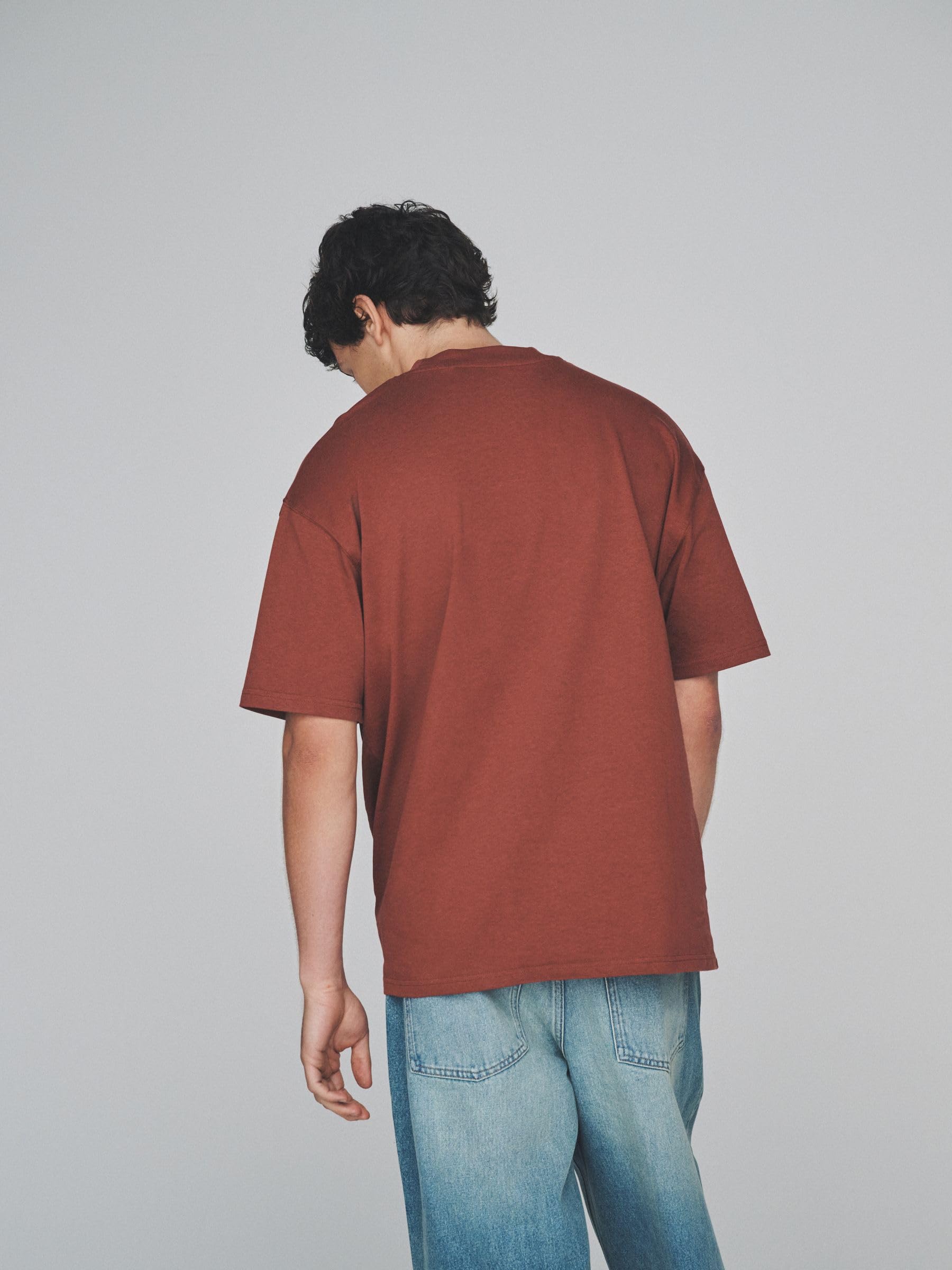 Geo Next The Set t-shirt oversize cotone 4 pezzi uomo