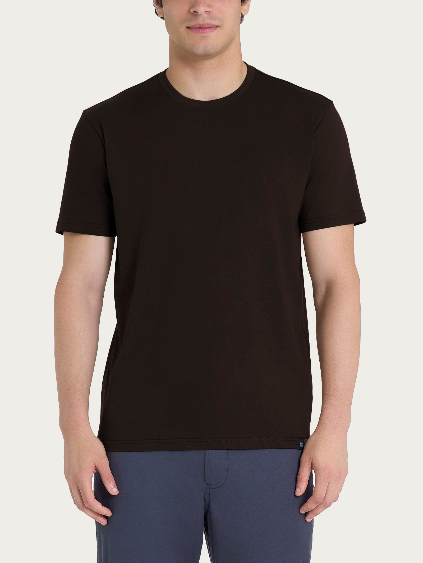 Ragno T-shirt Girocollo Chocolate Torte in Jersey Cotone