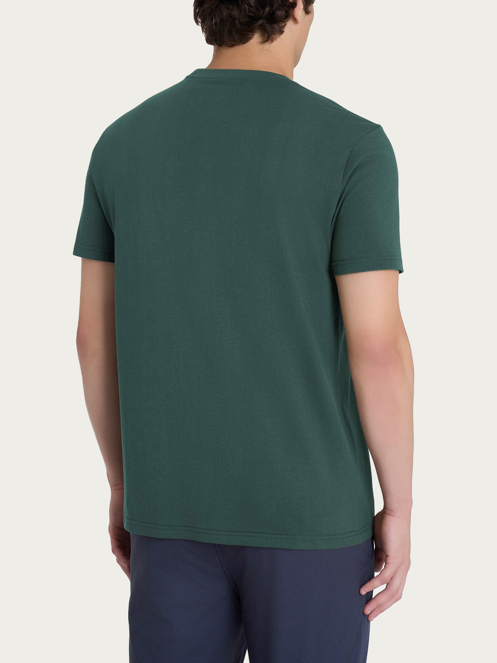 Ragno Jersey di Cotone t-shirt girocollo Dark Forest manica corta