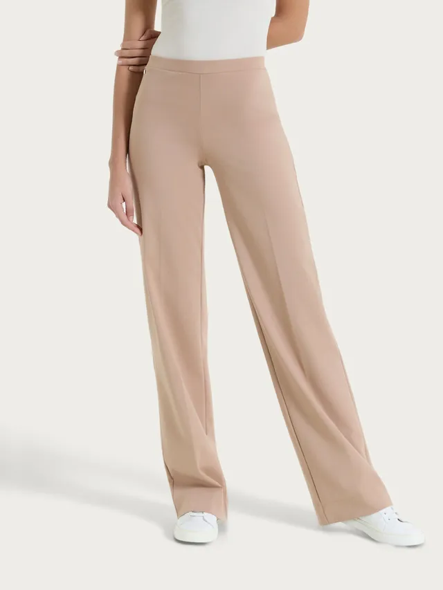 Ragno Compact Light Pantalone Ampio Warm Taupe Cotone