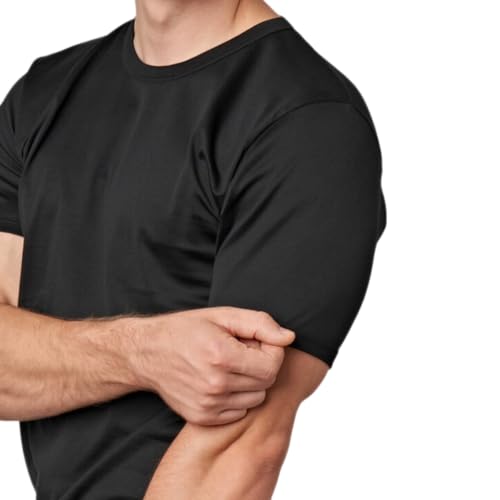 Lady C maglia intima uomo filo di Scozia 3 pezzi manica corta