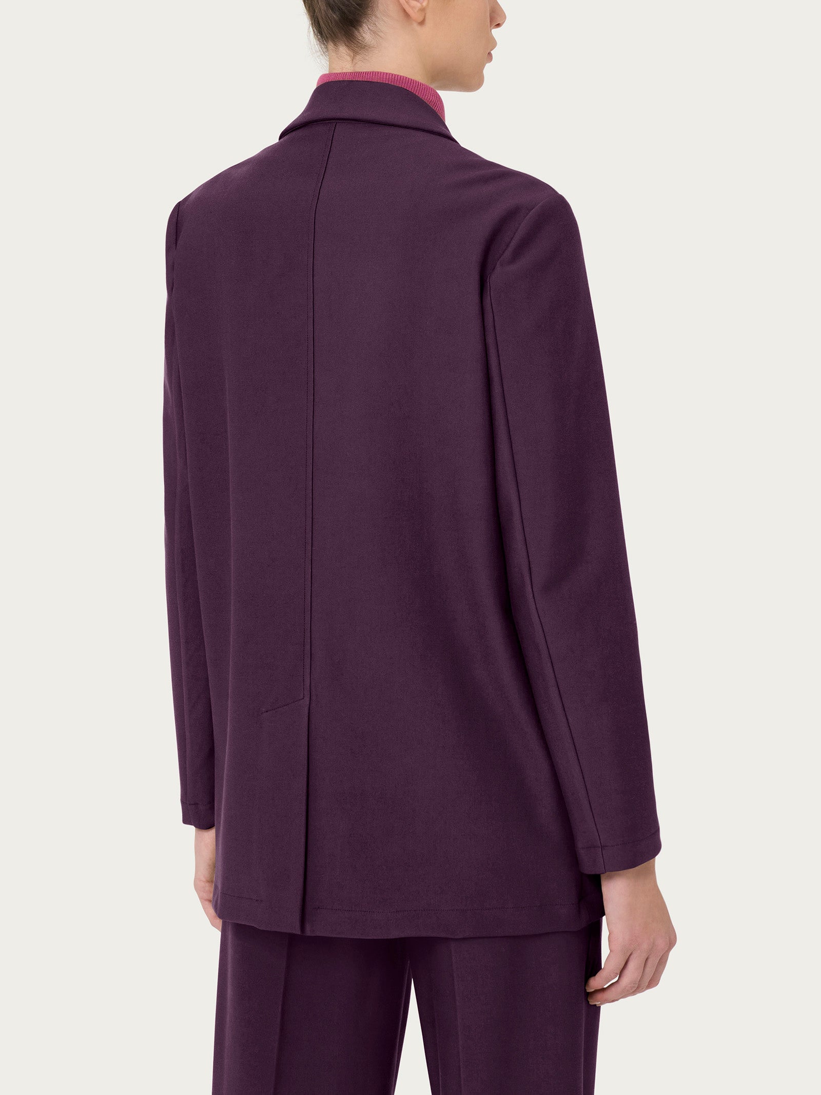 Ragno Compact Blazer Plum Perfect over 1 bottone