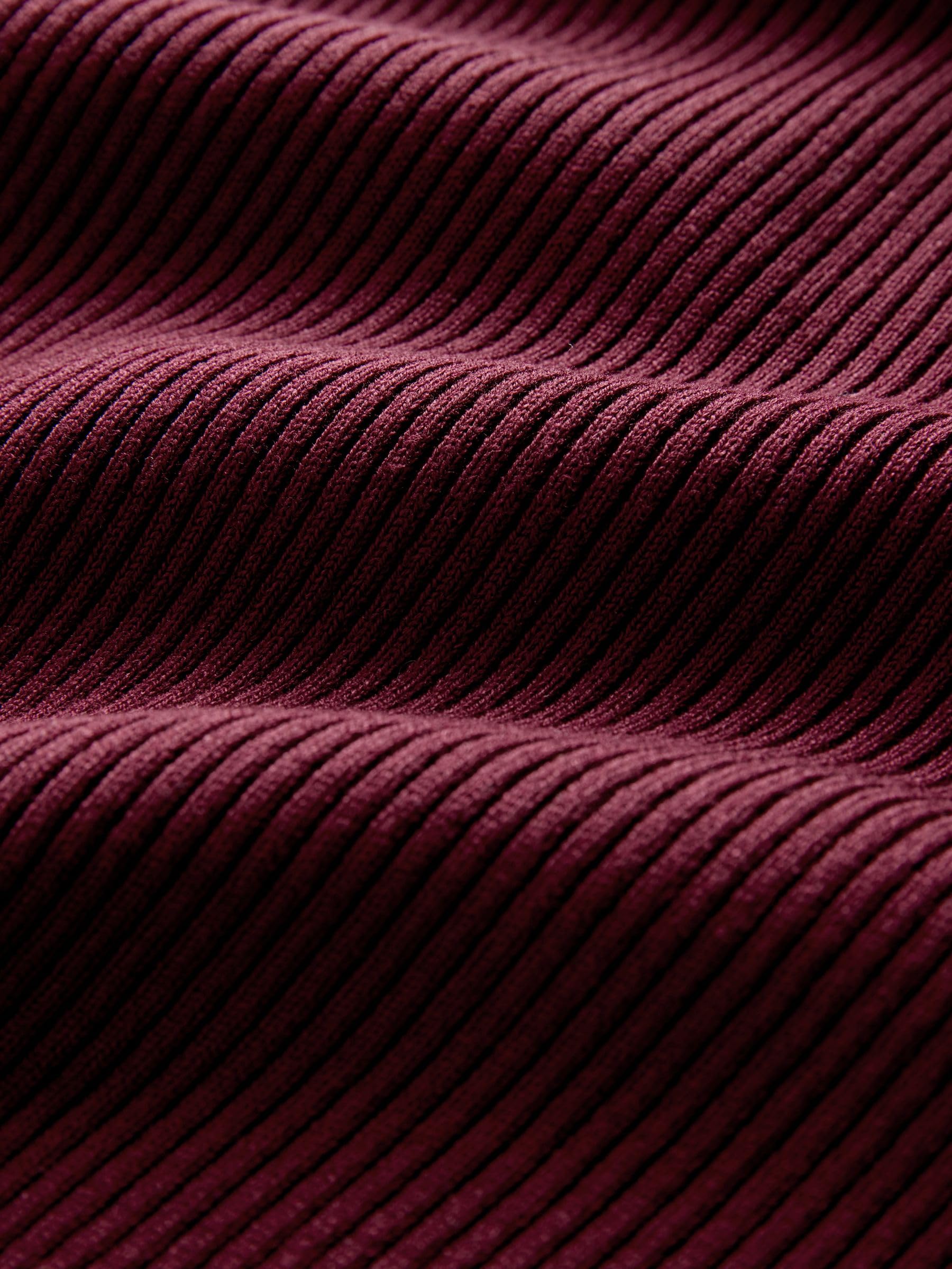 Next The Set 2 Maglioni Collo Alto a Coste comodi