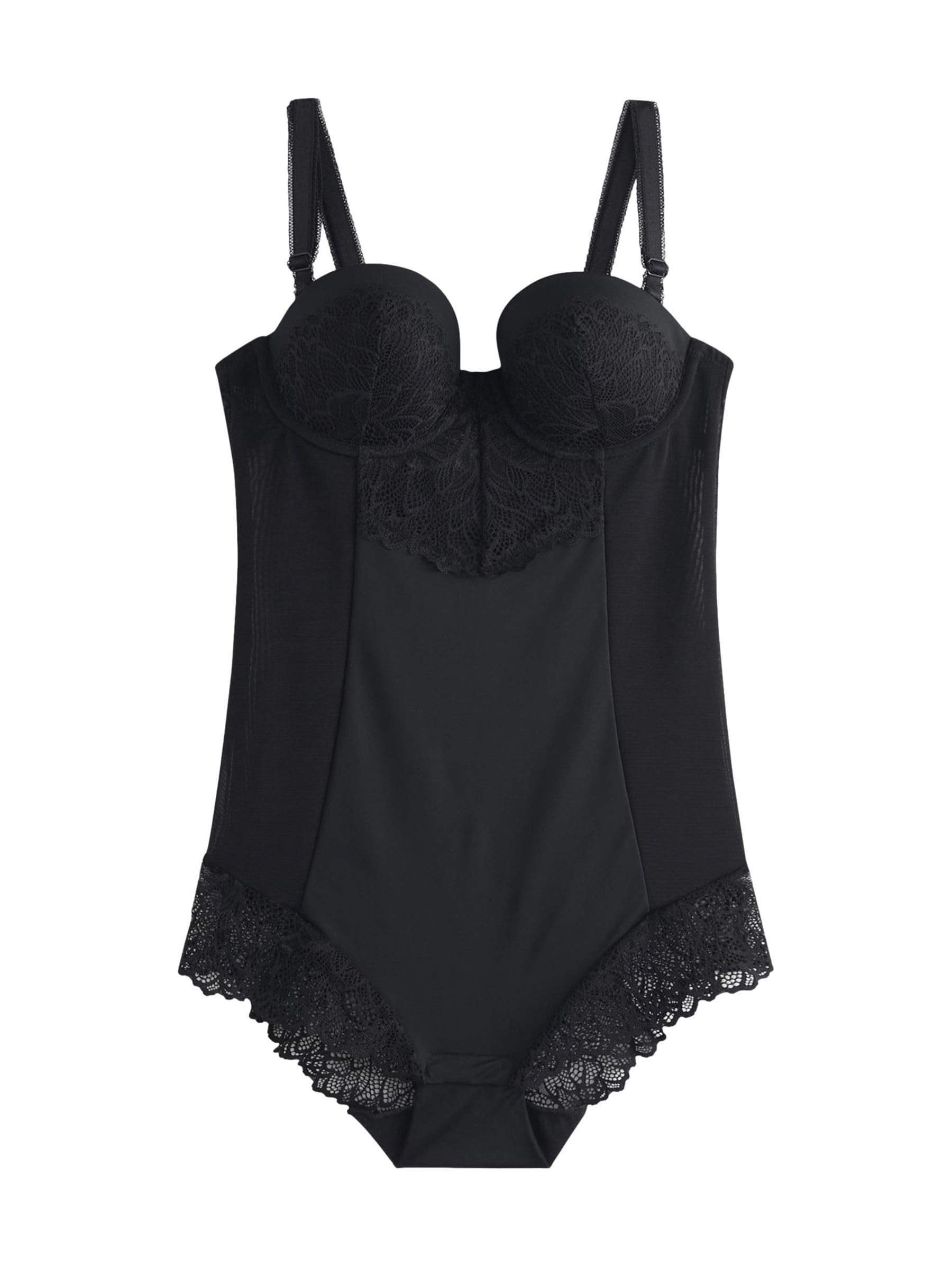 Next body donna modellante 75B pizzo nero