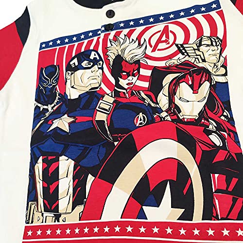 Marvel Avengers pigiamino bimbo corto cotone