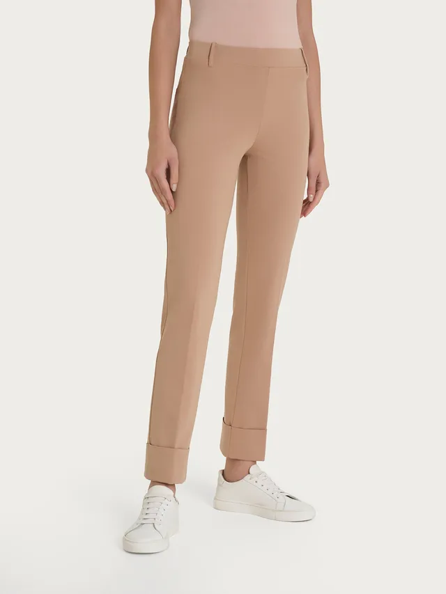 Ragno Compact Light Pantalone Dritto Warm Taupe Misto Cotone