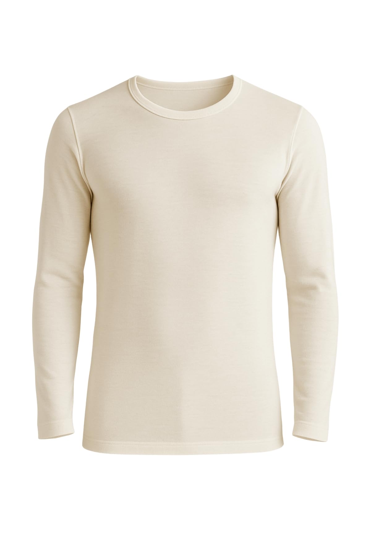 Lady C Maglia Intima Uomo Cotone e Lana Manica Lunga Termica