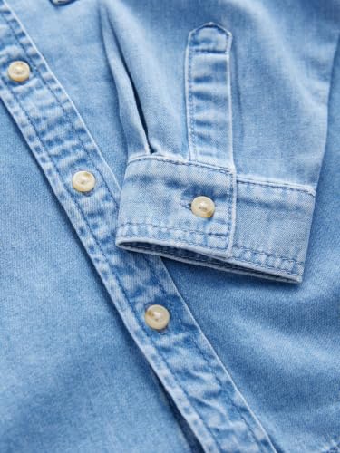 Next Camicia Jeans Bambino Manica Lunga Taglia 110 Cotone