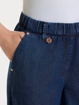 Ragno Super Denim Carrot jeans donna light denim elasticizzati