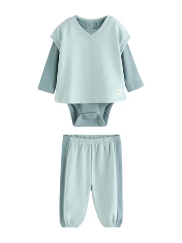 Next set neonato 3 pezzi 56-62 body jogging