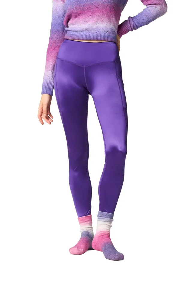 Goldenpoint Leggings Yoga Donna con Tasche Elasticizzati
