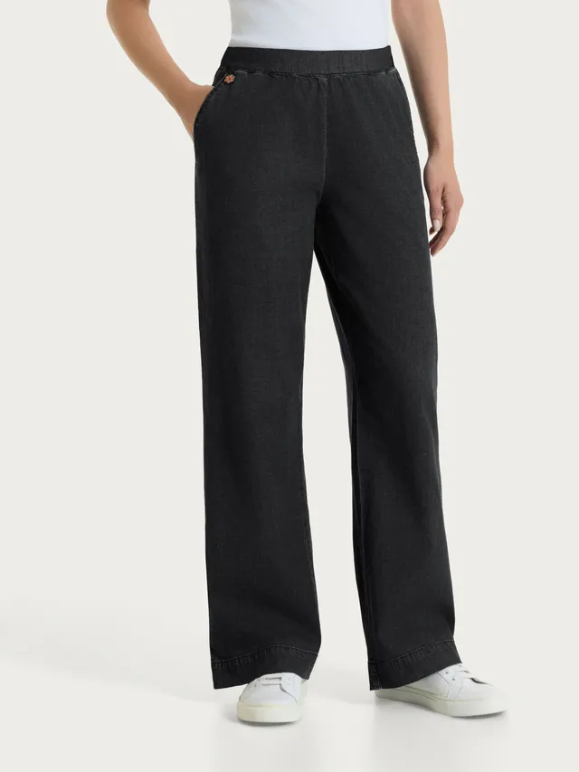 Ragno Super Light Denim jeans ampio gray black