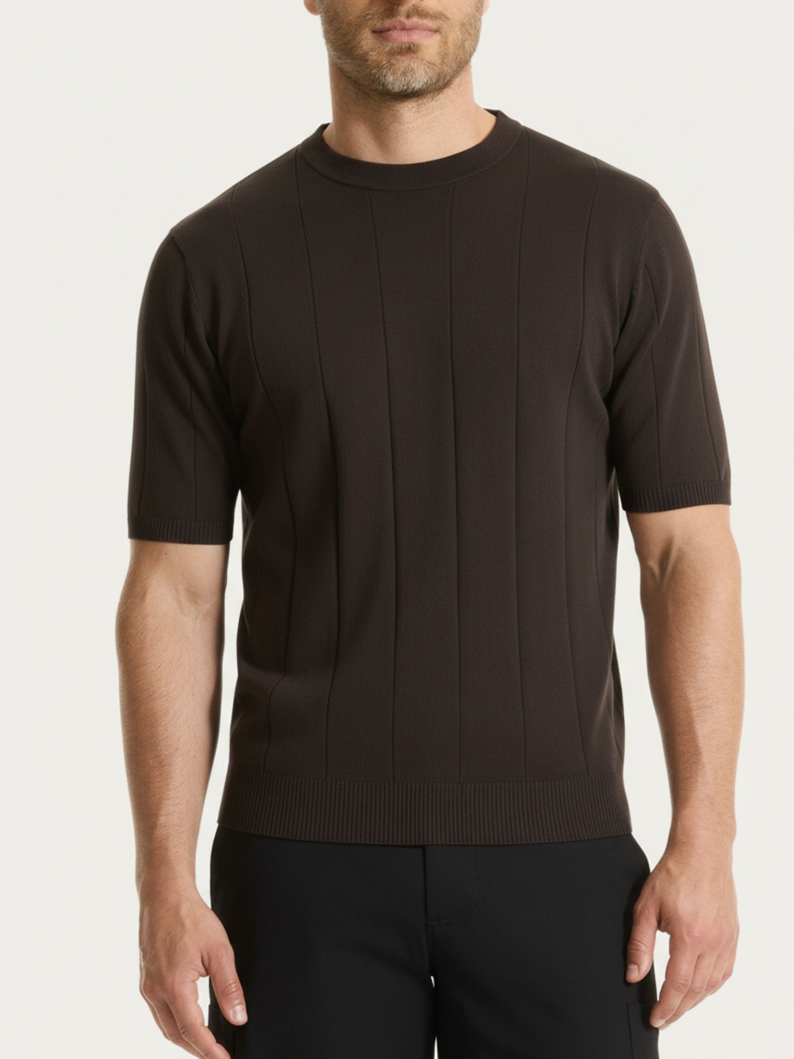 Ragno Maglia Manica Corta Chocolate Torte puro cotone uomo