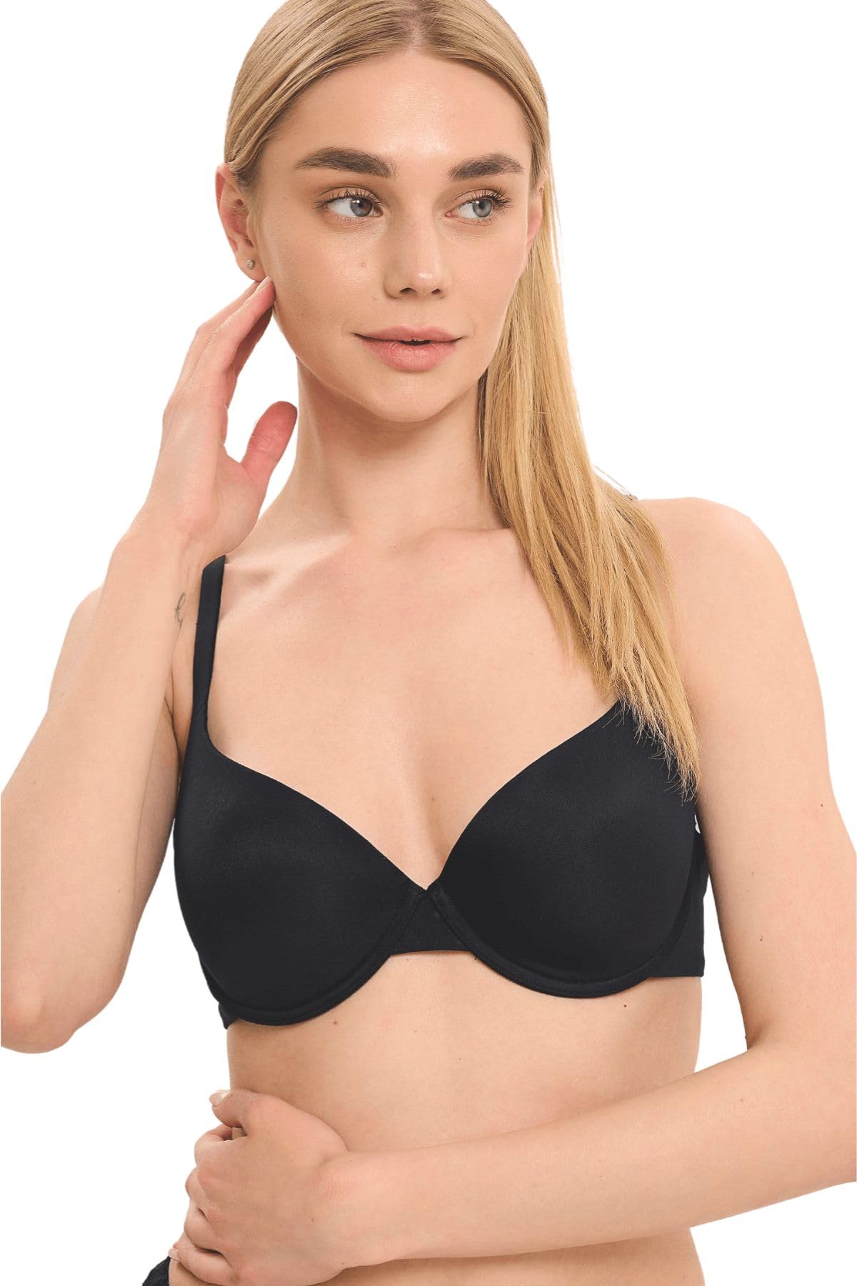 Lady C Balconcino Coppa C Reggiseno Ferretto Imbottito sostegno