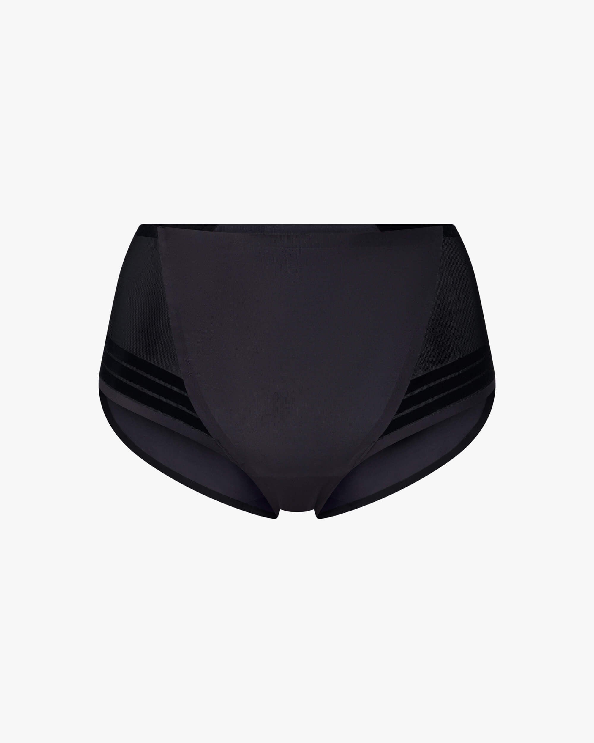 HASTKO N°48 slip donna vita alta nero taglia 1