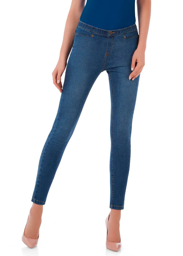 Philippe Matignon Jeans Toujours leggings S-XL cotone effetto jeans
