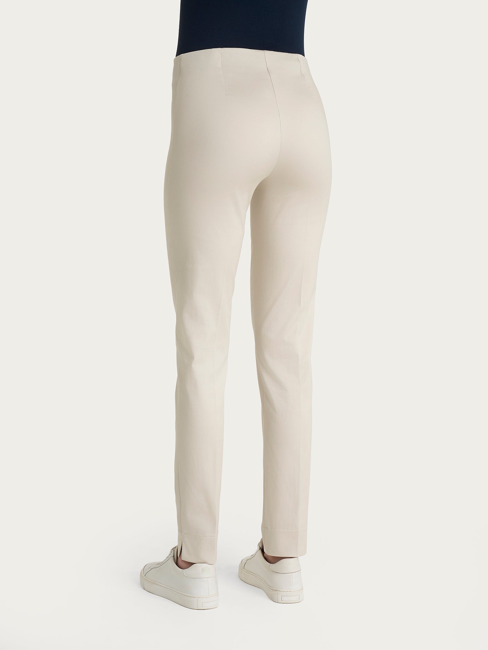 Ragno Satin Power pantalone sigaretta champignon cotone elasticizzato