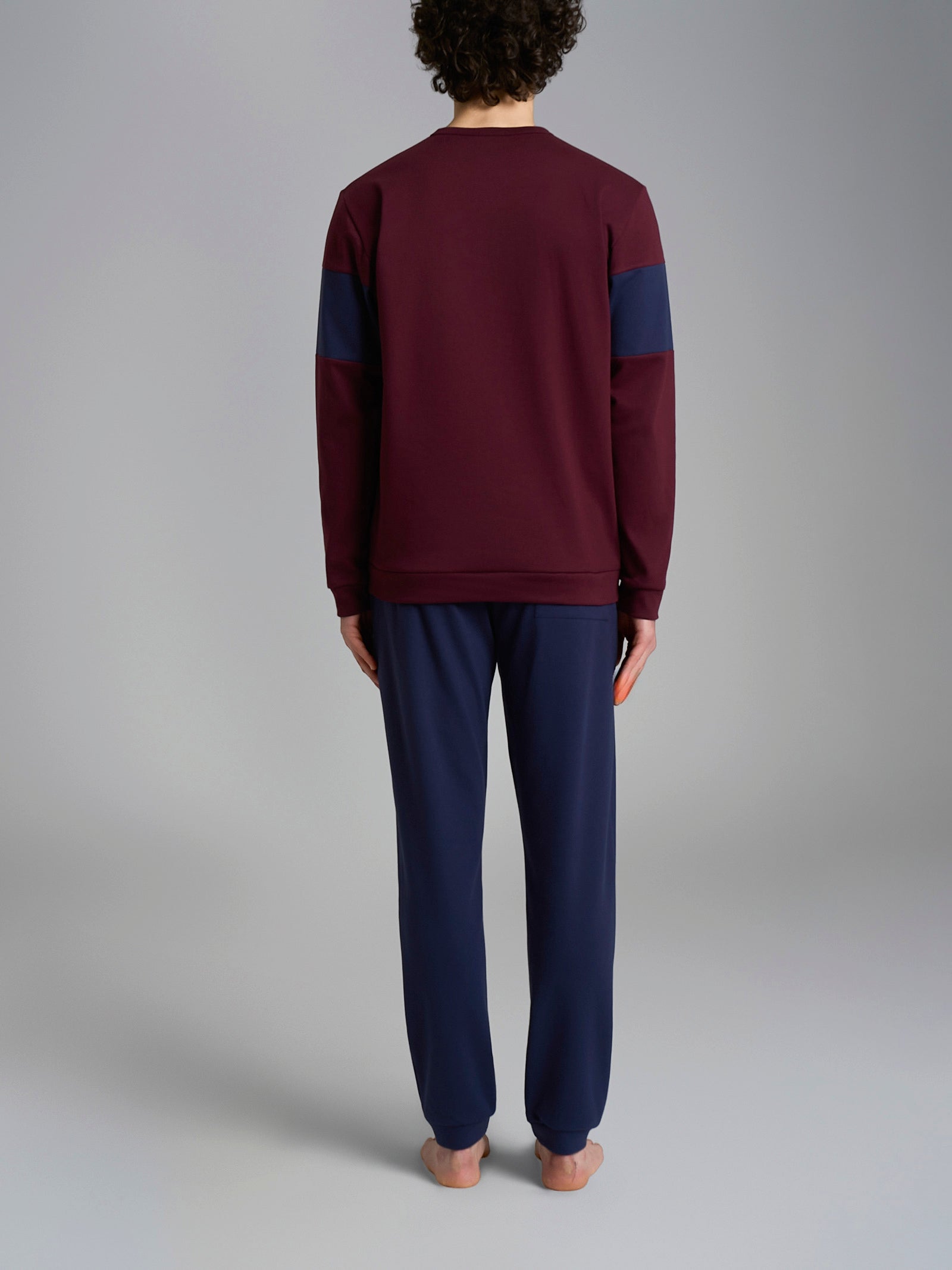 Ragno Serafino pigiama interlock cotone Fant. Windsor Wine