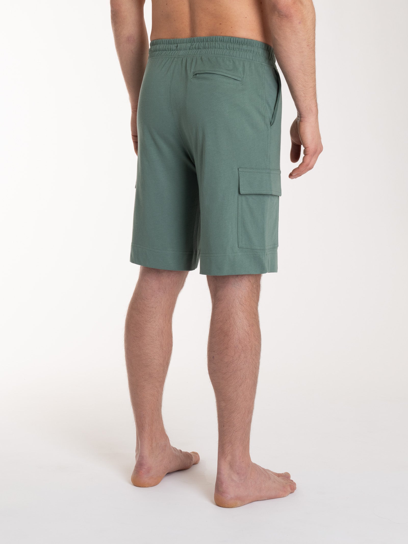 Ragno Jersey di Cotone Calzoncino Uomo Verde Dark Forest Cotone